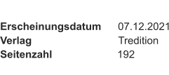 Erscheinungsdatum              07.12.2021                      Verlag              Tredition                      Seitenzahl              192